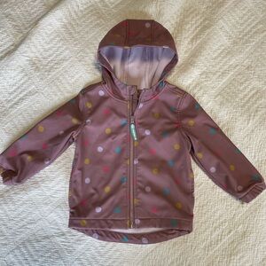 3/$12 Polka Dot Hooded Jacket